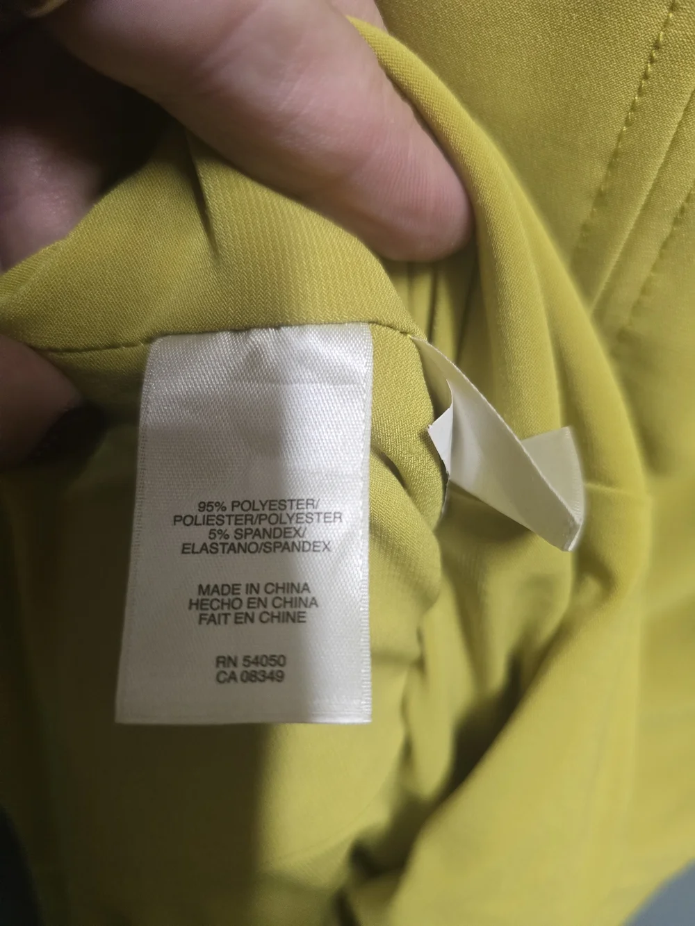 Anne Klein Cap Sleeve Dress Chartreuse Citron Green Tiered Skirt Size 4